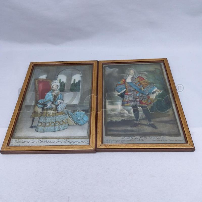 QUADRETTI STAMPE NOBILI CORNICE LEGNO | Mercatino dell'Usato San maurizio canavese 1