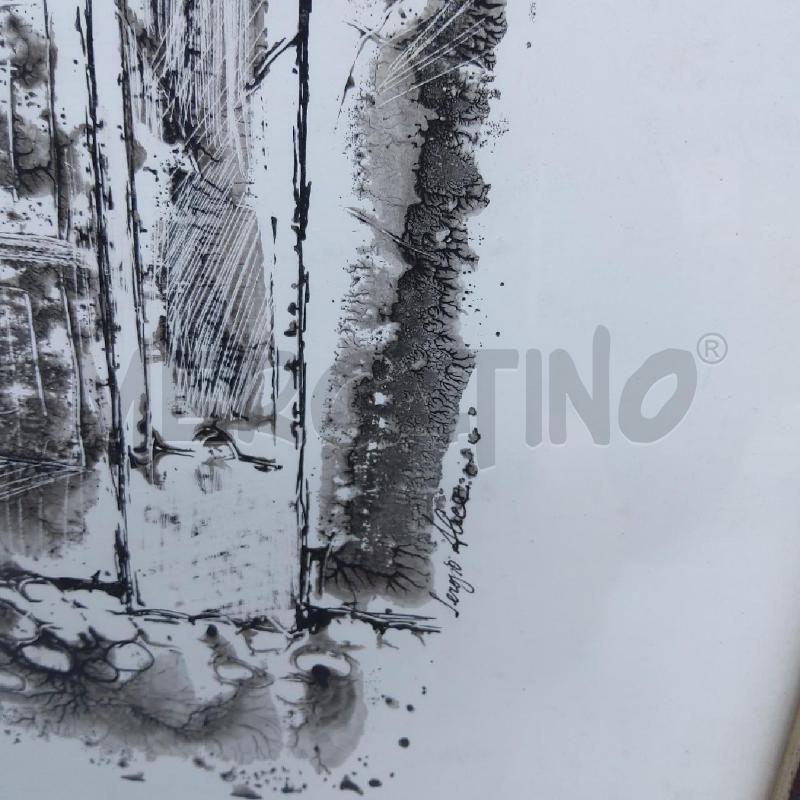 QUADRETTO CANCELLETTO BIANCO NERO | Mercatino dell'Usato San maurizio canavese 3