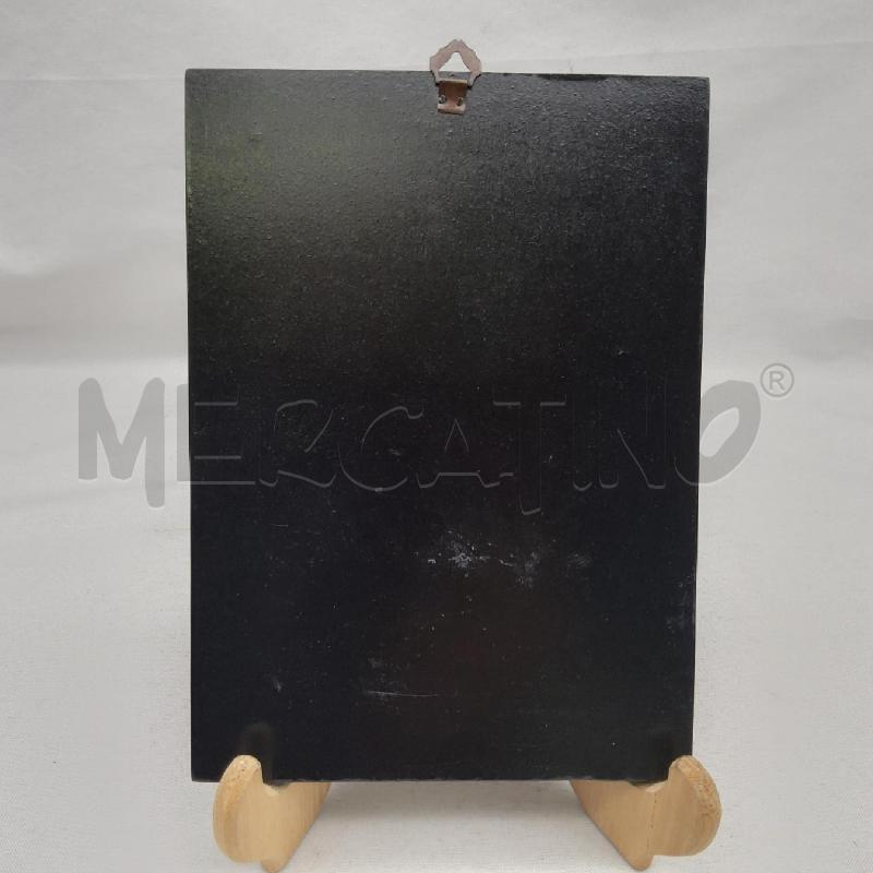 QUADRETTO ICONA RELIGIOSA METALLO CESELLATO | Mercatino dell'Usato San maurizio canavese 3