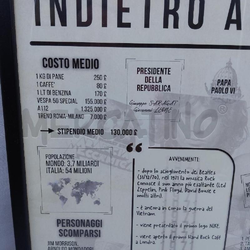 QUADRETTO INDIETRO AL 1971 | Mercatino dell'Usato San maurizio canavese 3