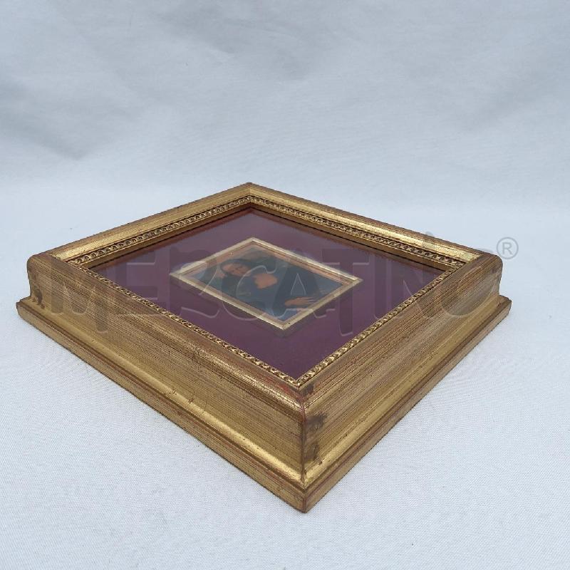 QUADRETTO LAMINA RIPRODUZIONE LA GIOCONDA | Mercatino dell'Usato San maurizio canavese 3