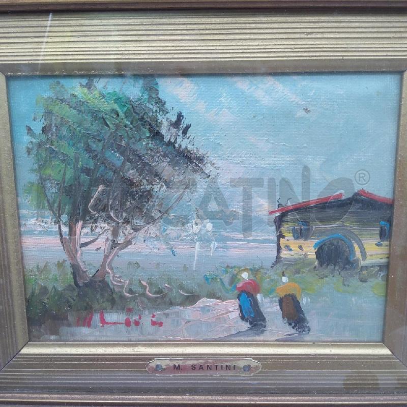 QUADRETTO M SANTINI DONNE ALBERO | Mercatino dell'Usato San maurizio canavese 2