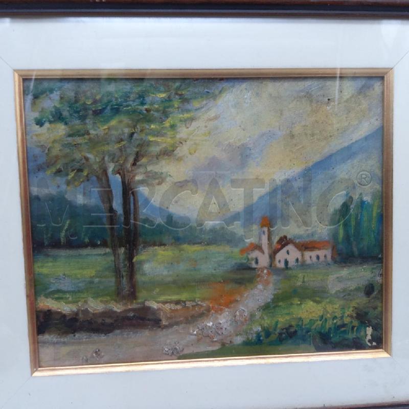 QUADRETTO PAESAGGIO  | Mercatino dell'Usato San maurizio canavese 2