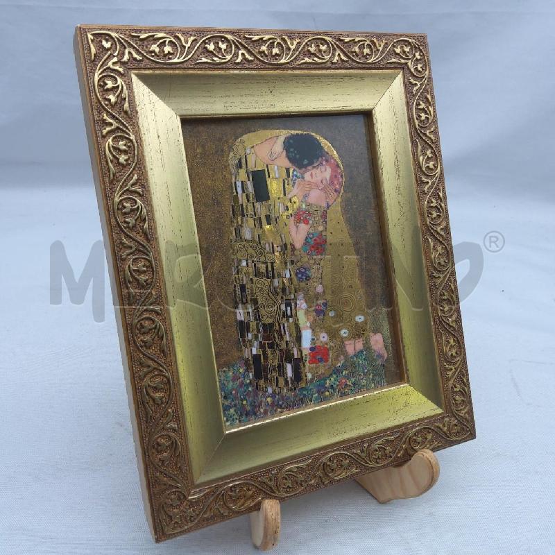 QUADRETTO RIPRODUZIONE KLIMT CERAMICA  | Mercatino dell'Usato San maurizio canavese 4