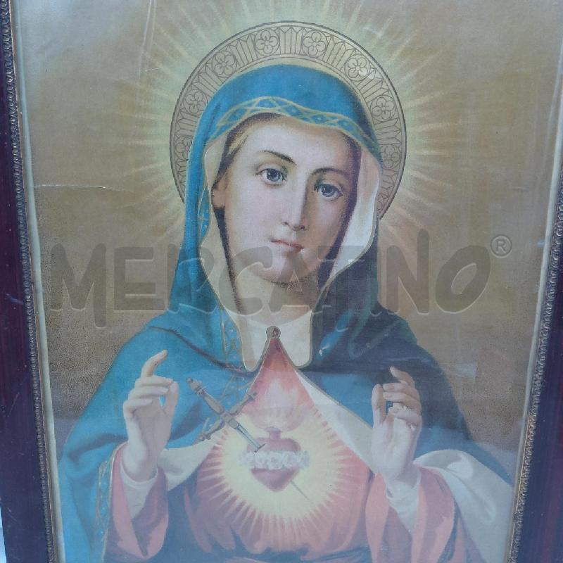 QUADRETTO VECCHIO STAMPA MADONNA | Mercatino dell'Usato San maurizio canavese 2