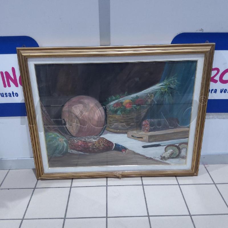 QUADRO 60 X 80 RENZO DEL GRECO NATURA MORTA | Mercatino dell'Usato San maurizio canavese 1