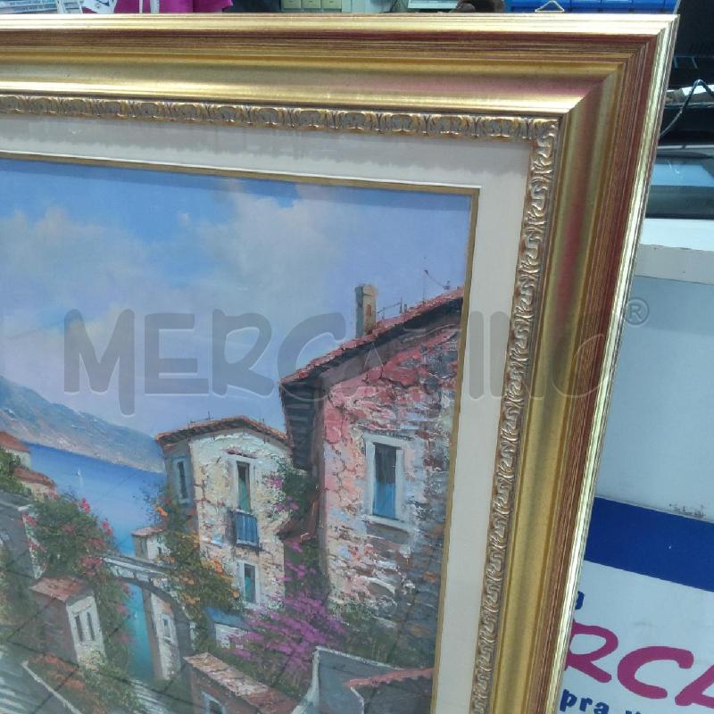 QUADRO 80X100 E. LAGOLARI VICOLI FIORITI PAESINO MARE | Mercatino dell'Usato San maurizio canavese 4