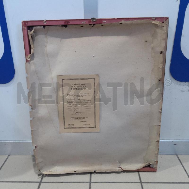 QUADRO ALDO PIRONTI OLIO 30X40 PAESAGGIO BARCHE | Mercatino dell'Usato San maurizio canavese 5