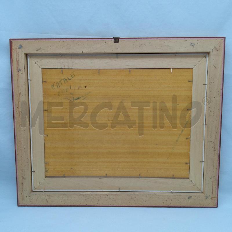 QUADRO CASE IN MONTAGNA CORNICE DORATA | Mercatino dell'Usato San maurizio canavese 4