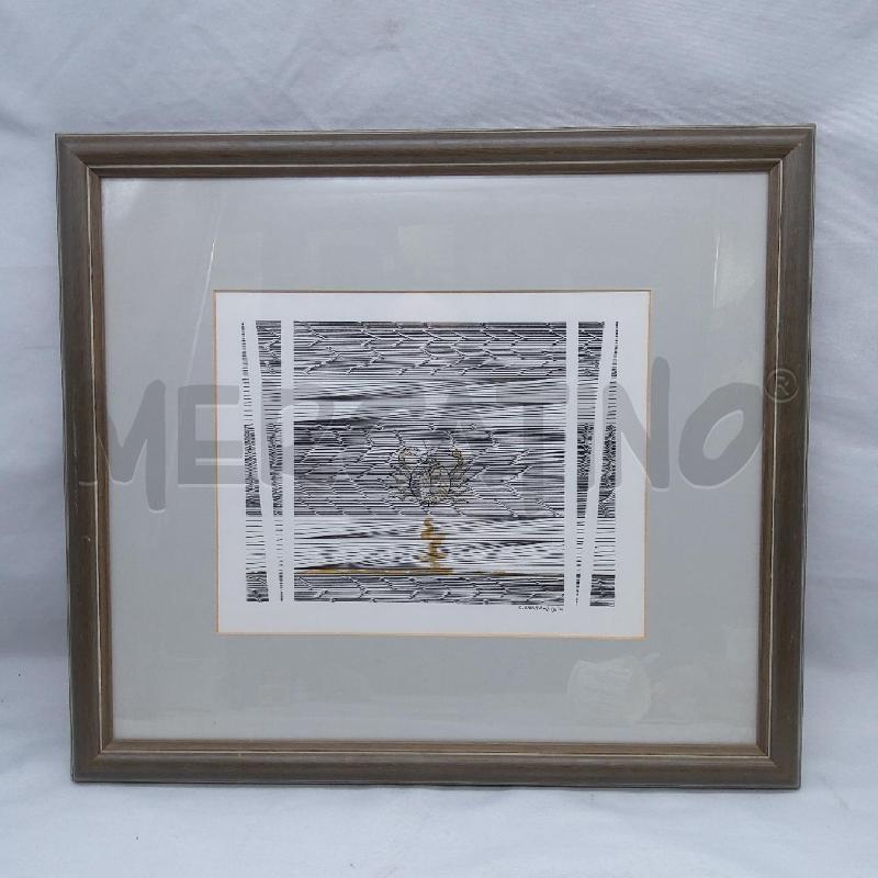 QUADRO CLELIA CORTEMIGLIA TECNICA MISTA GRANCHIO | Mercatino dell'Usato San maurizio canavese 1
