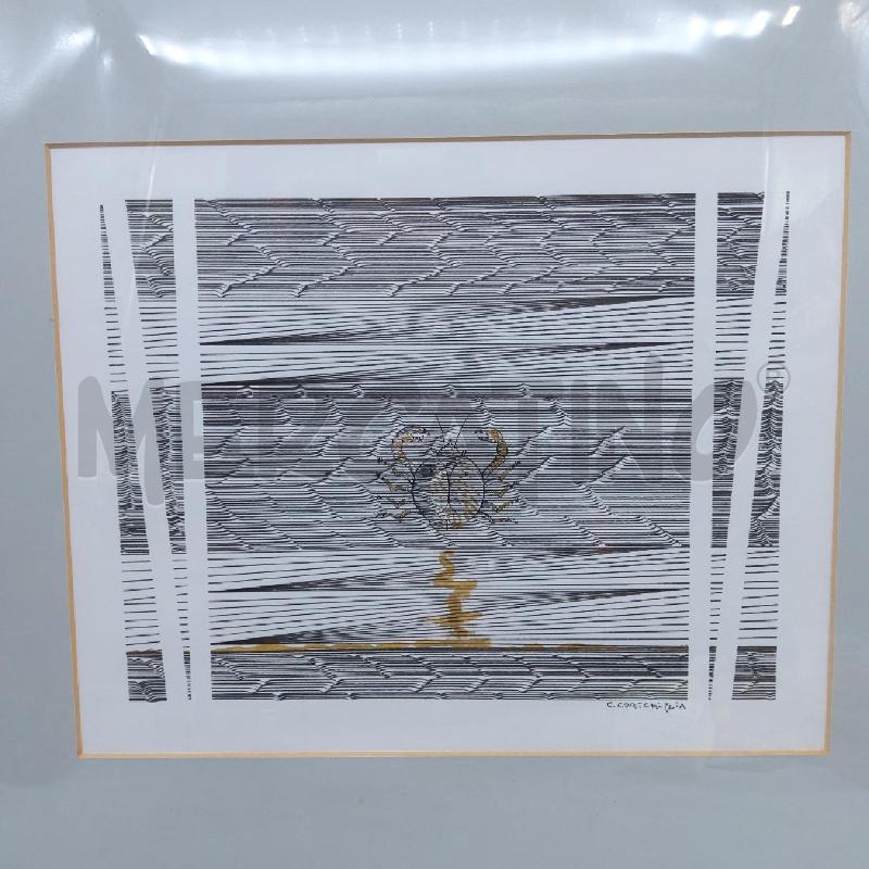 QUADRO CLELIA CORTEMIGLIA TECNICA MISTA GRANCHIO | Mercatino dell'Usato San maurizio canavese 2