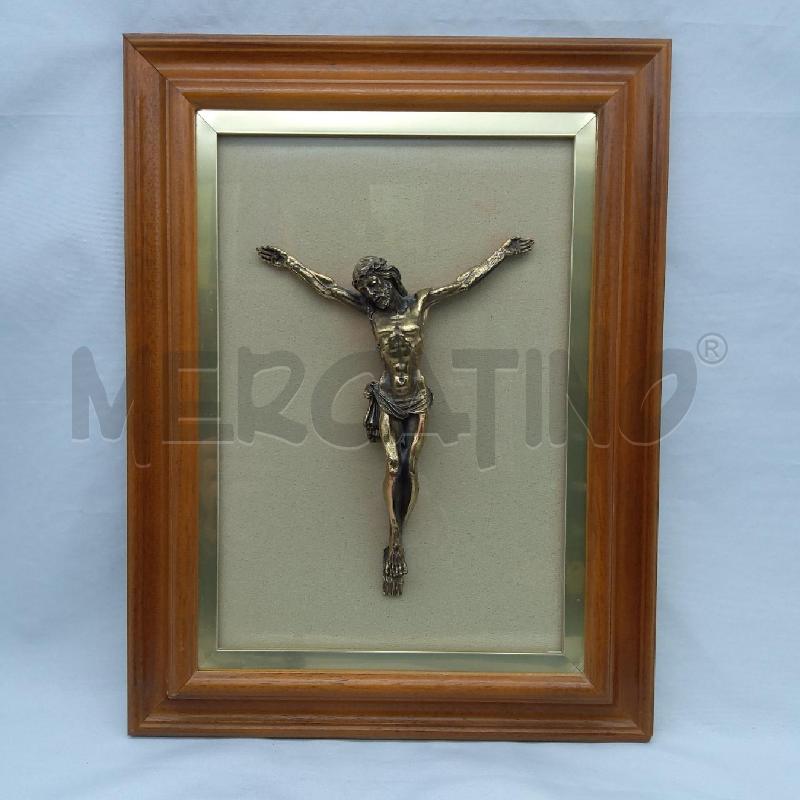 QUADRO CON CROCIFISSO DORATO | Mercatino dell'Usato San maurizio canavese 1