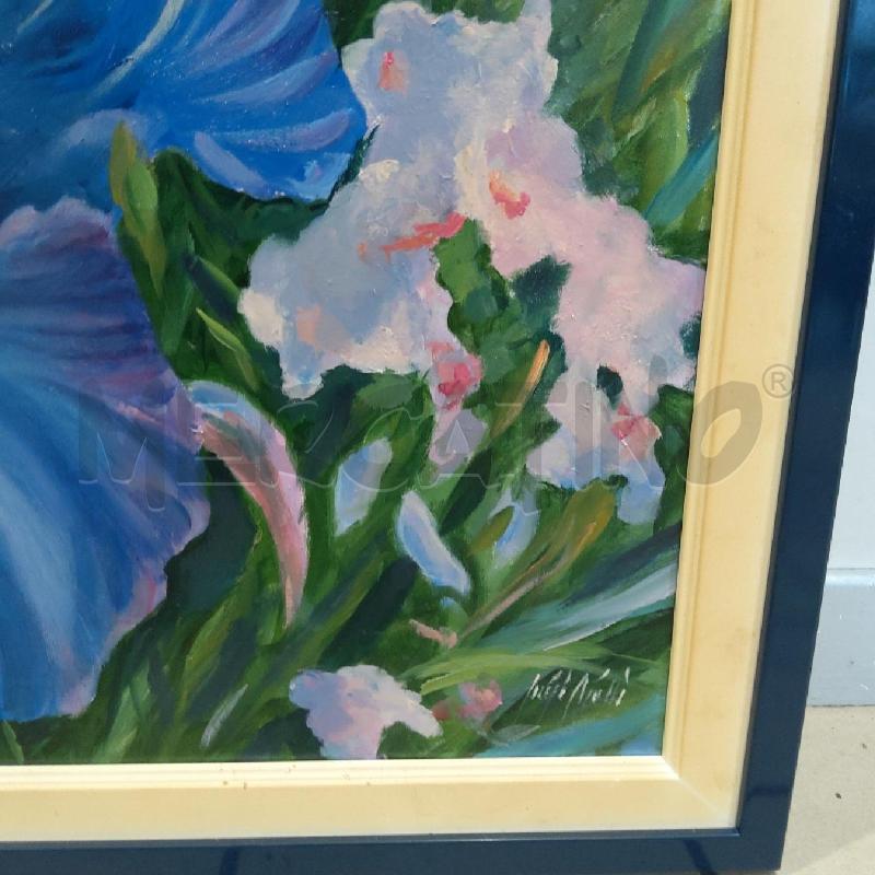 QUADRO COPIA D'AUTORE IRIS BLU | Mercatino dell'Usato San maurizio canavese 3