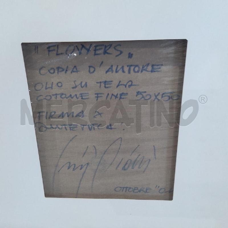 QUADRO COPIA D'AUTORE IRIS BLU | Mercatino dell'Usato San maurizio canavese 4