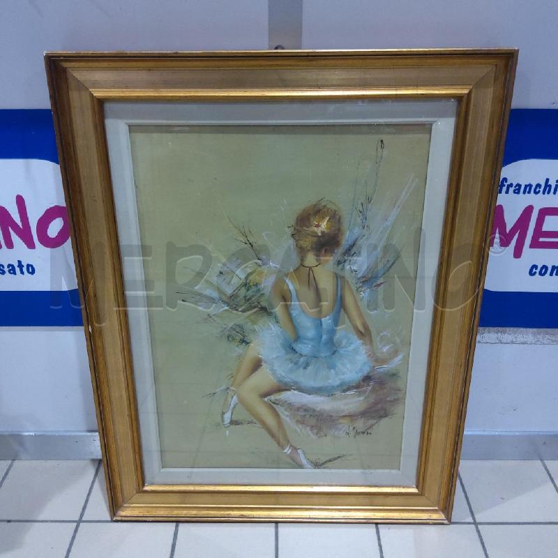 QUADRO DANZATRICE CORN DORATA | Mercatino dell'Usato San maurizio canavese 1