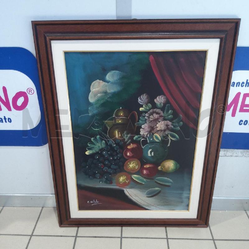 QUADRO E. VITALE NATURA MORTA BROCCA  E FIORI | Mercatino dell'Usato San maurizio canavese 1