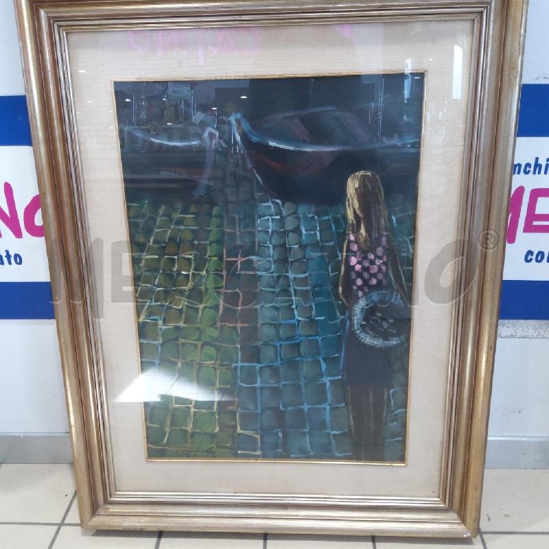 QUADRO ELIANO FANTUZZI DONNA CON BARCHE 50 X 70 | Mercatino dell'Usato San maurizio canavese 1