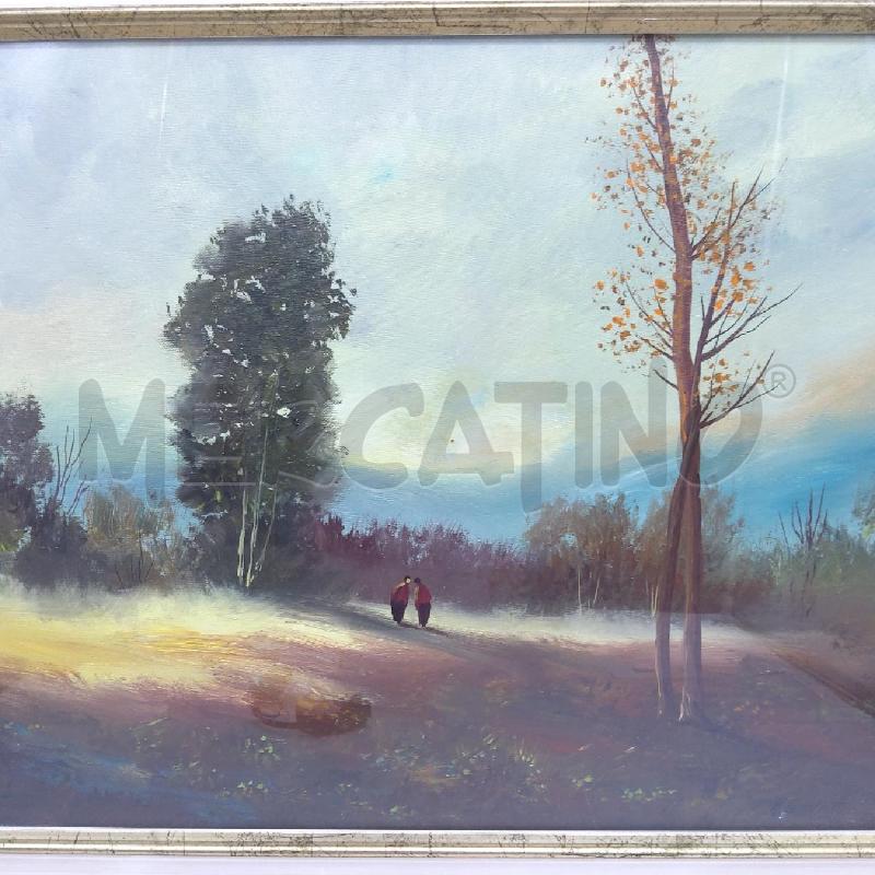 QUADRO GIUGLIETTI 2 PERSONE NEL BOSCO | Mercatino dell'Usato San maurizio canavese 3