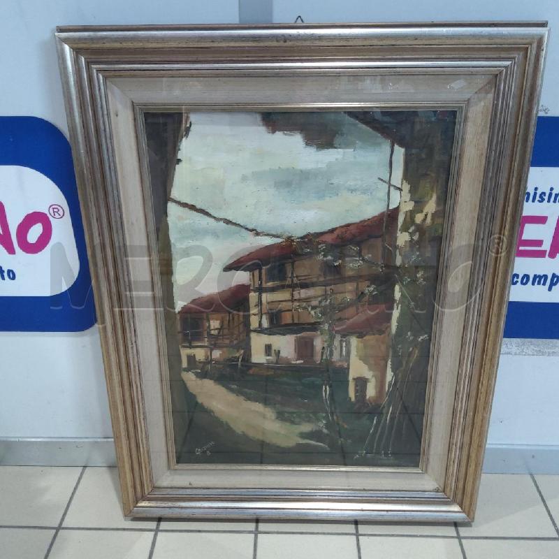 QUADRO GRAZIANO 50 X 70 RUSTICO A VARISELLA | Mercatino dell'Usato San maurizio canavese 1