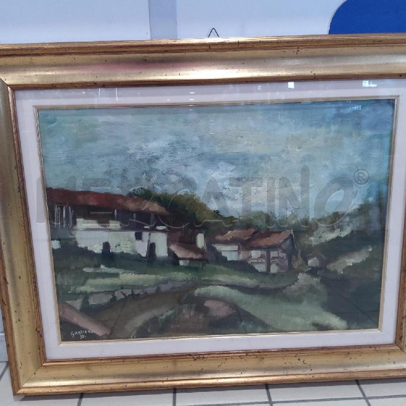 QUADRO GRAZIANO 50 X 70 VALLI DI LANZO CORN DORATA | Mercatino dell'Usato San maurizio canavese 2