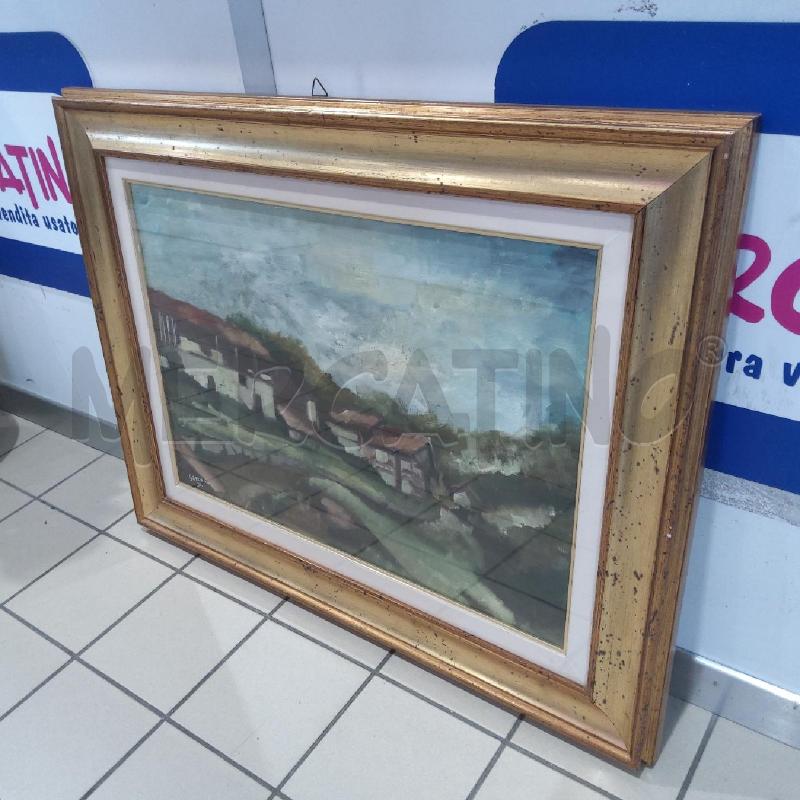 QUADRO GRAZIANO 50 X 70 VALLI DI LANZO CORN DORATA | Mercatino dell'Usato San maurizio canavese 4