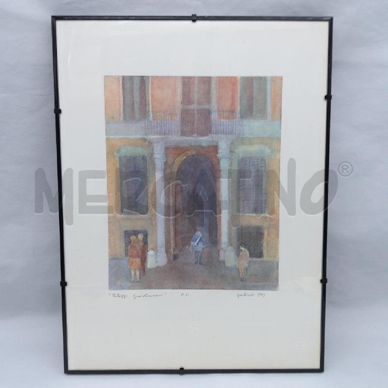 QUADRO GULINO 1993 PALAZZO GIUSTINIANI | Mercatino dell'Usato San maurizio canavese 1