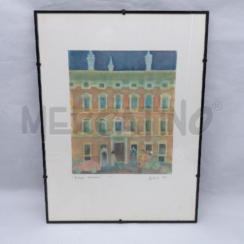 QUADRO GULINO 1993 PALAZZO MADAMA | Mercatino dell'Usato San maurizio canavese 1