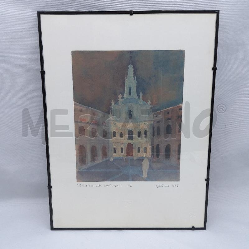 QUADRO GULINO 1993 SANT'IVO ALLA SAPIENZA | Mercatino dell'Usato San maurizio canavese 1