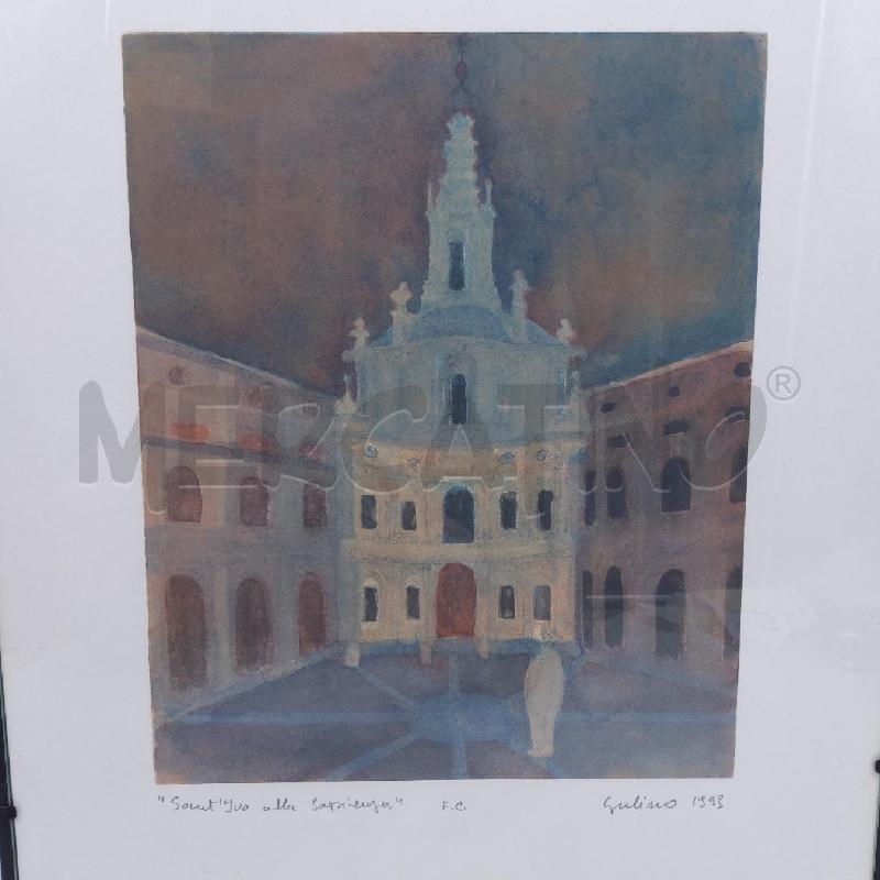 QUADRO GULINO 1993 SANT'IVO ALLA SAPIENZA | Mercatino dell'Usato San maurizio canavese 2