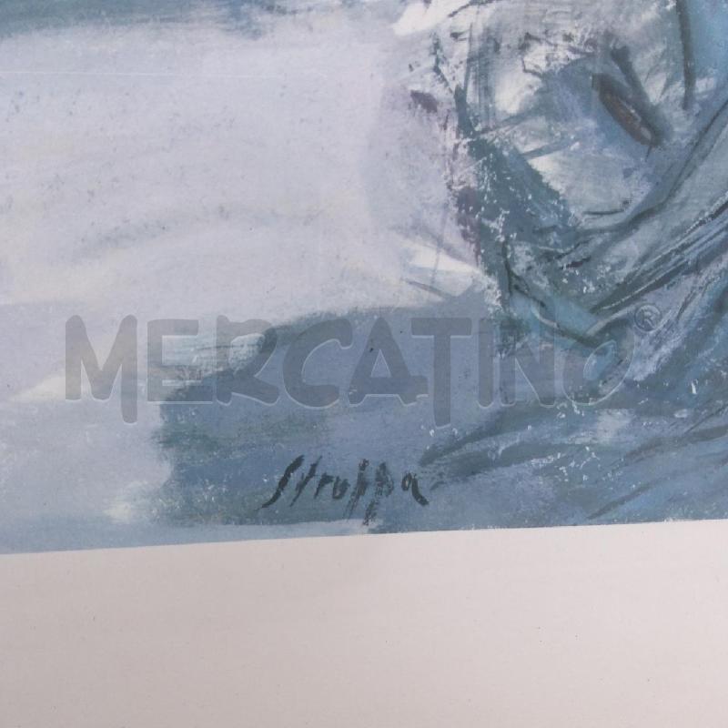 QUADRO LEONARDO STROPPA DONNA CON CAVALLO | Mercatino dell'Usato San maurizio canavese 3