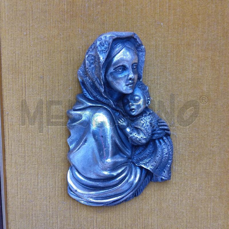 QUADRO MADONNA DEL FERRUZZI 24 X 30 FONDO VELLUTINO OCRA | Mercatino dell'Usato San maurizio canavese 2