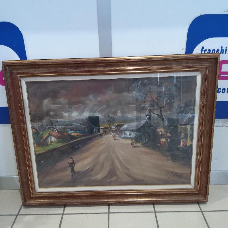 QUADRO MANA' FEDERICO 50 X 70 PASSAGGIO SULL'APPENNINO  | Mercatino dell'Usato San maurizio canavese 1
