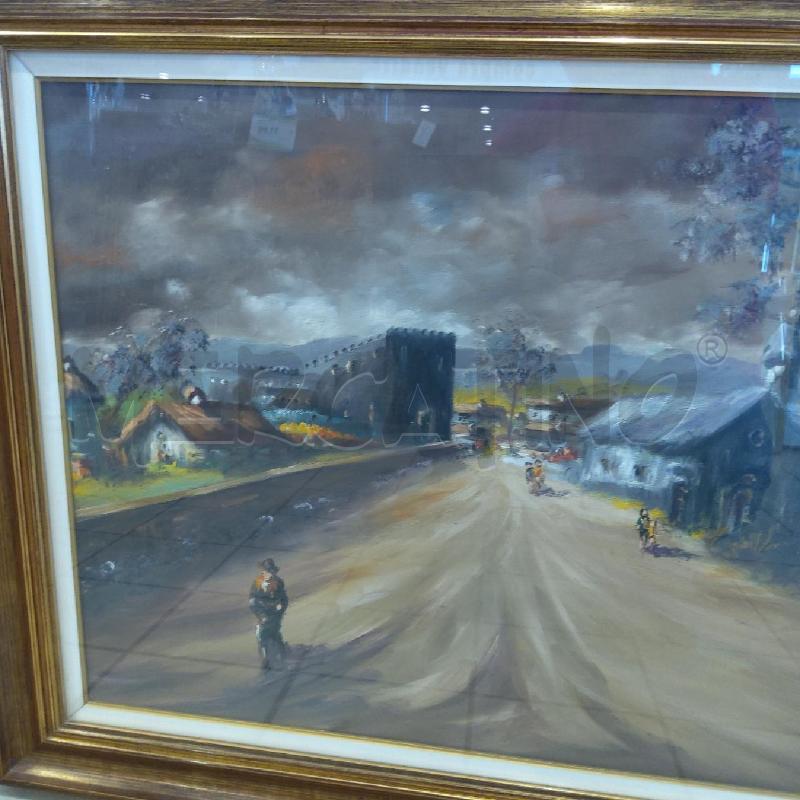 QUADRO MANA' FEDERICO 50 X 70 PASSAGGIO SULL'APPENNINO  | Mercatino dell'Usato San maurizio canavese 3