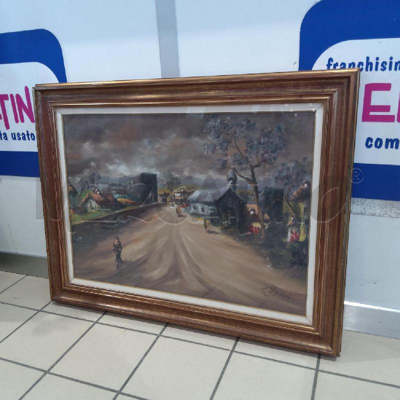 QUADRO MANA' FEDERICO 50 X 70 PASSAGGIO SULL'APPENNINO  | Mercatino dell'Usato San maurizio canavese 4