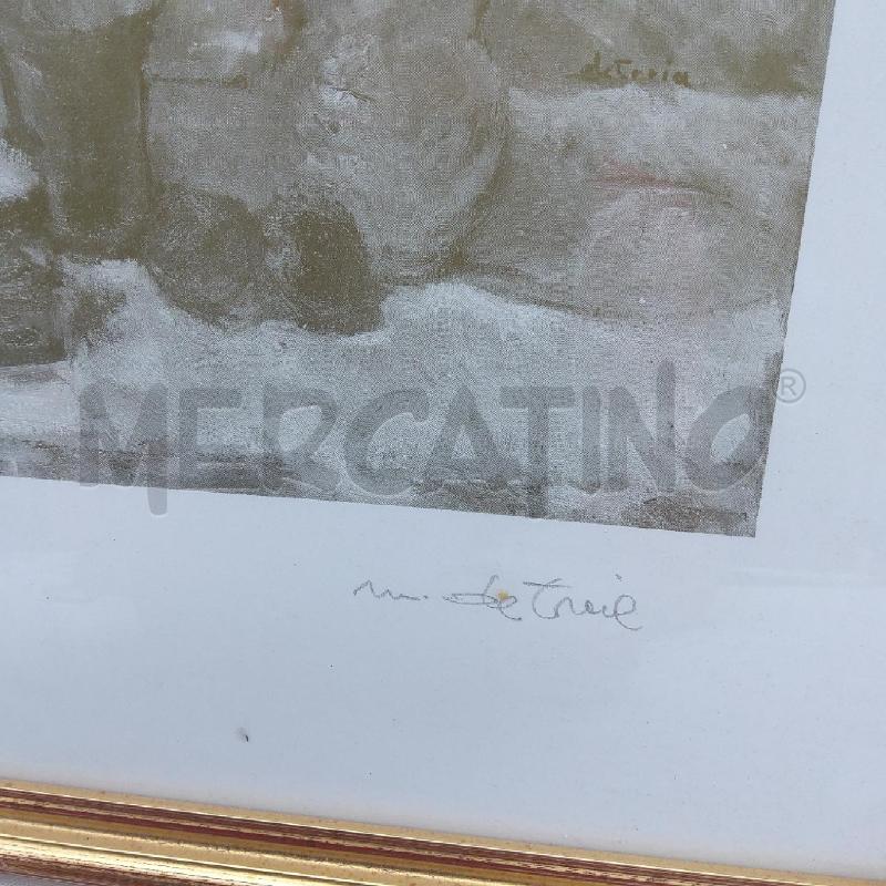 QUADRO MICHELE DETROIA MEZZO BUSTO DONNA  | Mercatino dell'Usato San maurizio canavese 2