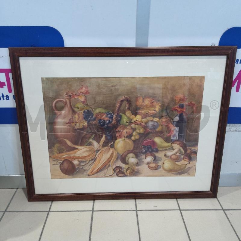 QUADRO MICHELE PECORARA NATURA MORTA AUTUNNALE | Mercatino dell'Usato San maurizio canavese 1