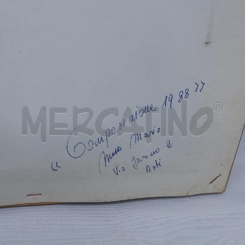 QUADRO NATURA MORTA VASI MUSSA MARIO | Mercatino dell'Usato San maurizio canavese 4