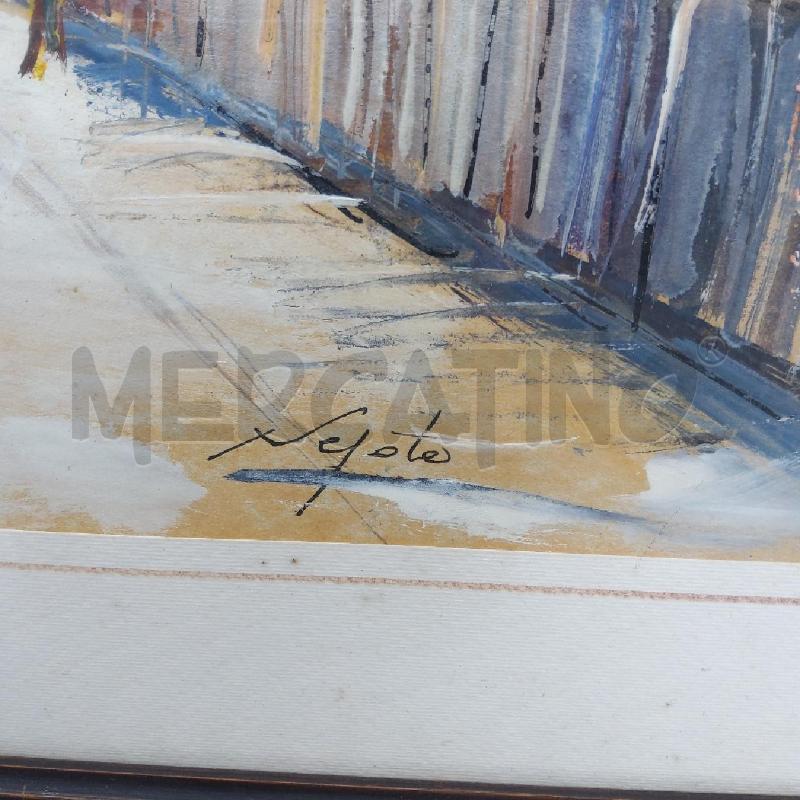 QUADRO NEPOTE STRADA CASE E PONTE | Mercatino dell'Usato San maurizio canavese 3