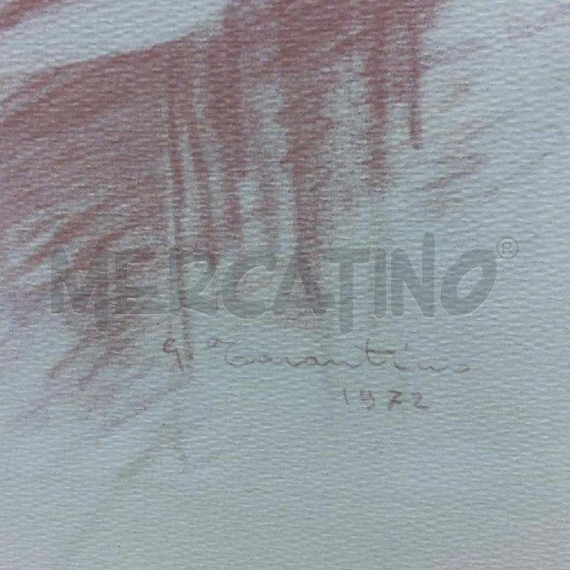 QUADRO NUDO DONNA CARBONCINO G. TARANTINO 1972 | Mercatino dell'Usato San maurizio canavese 3