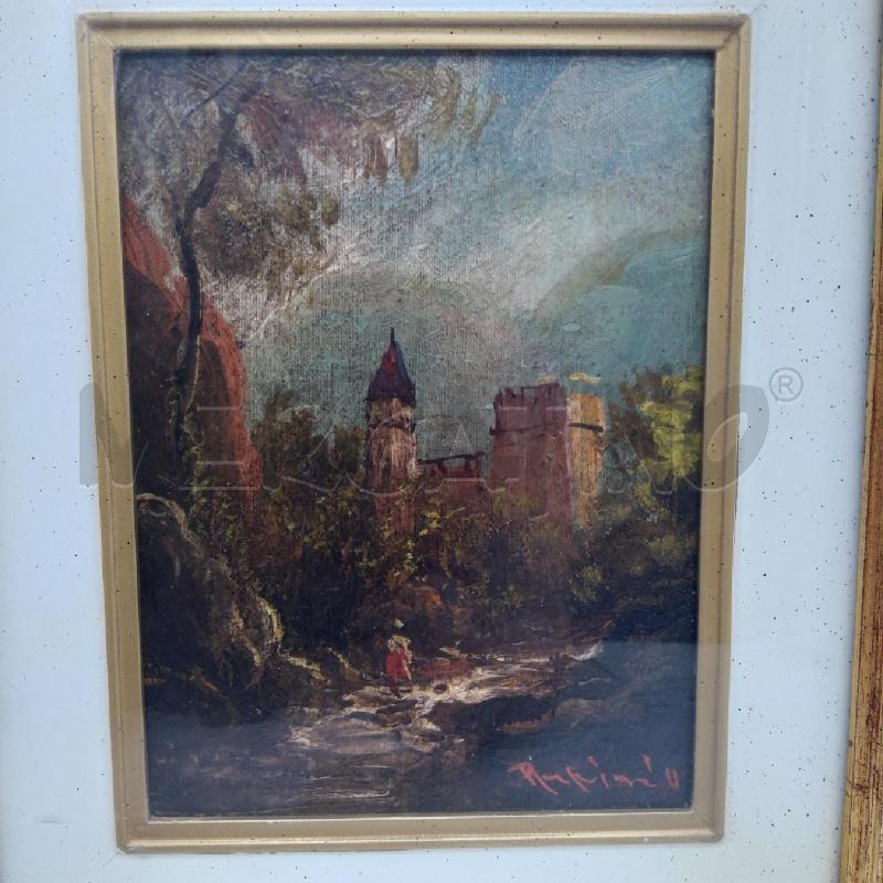 QUADRO OLINDO RUPIANI VECCHIO CASTELLO | Mercatino dell'Usato San maurizio canavese 2