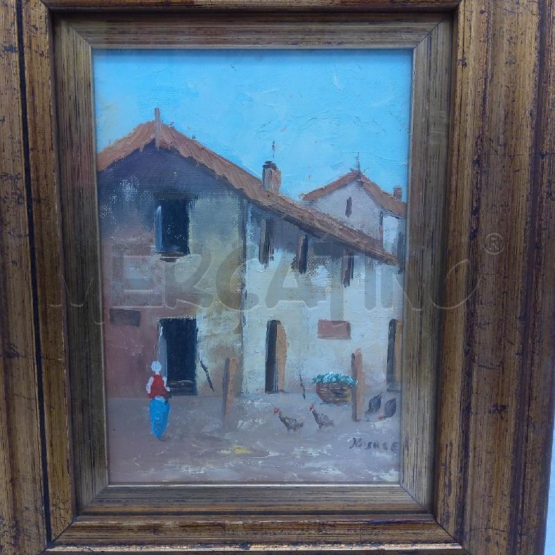 QUADRO OLIO 13 X 18 CASCINA  | Mercatino dell'Usato San maurizio canavese 2