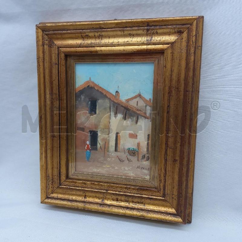 QUADRO OLIO 13 X 18 CASCINA  | Mercatino dell'Usato San maurizio canavese 3