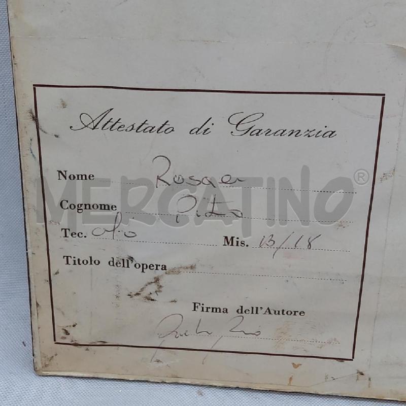 QUADRO OLIO 13 X 18 CASCINA  | Mercatino dell'Usato San maurizio canavese 5
