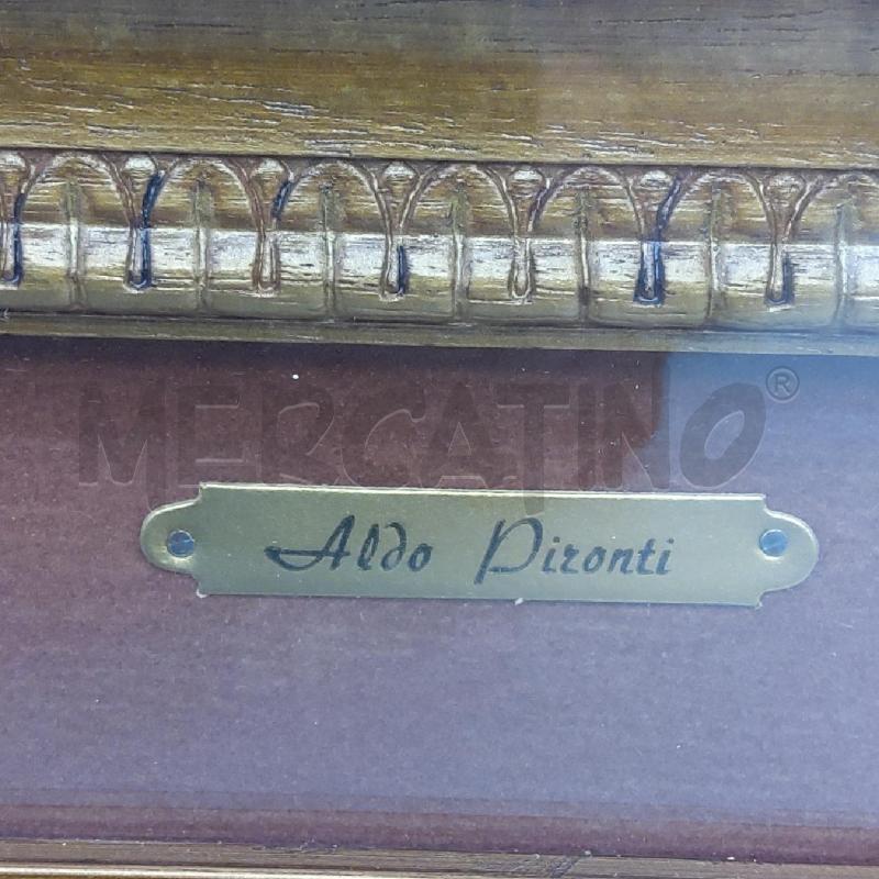 QUADRO OLIO ALDO PIRONTI BARCA ICINO A CASA | Mercatino dell'Usato San maurizio canavese 3