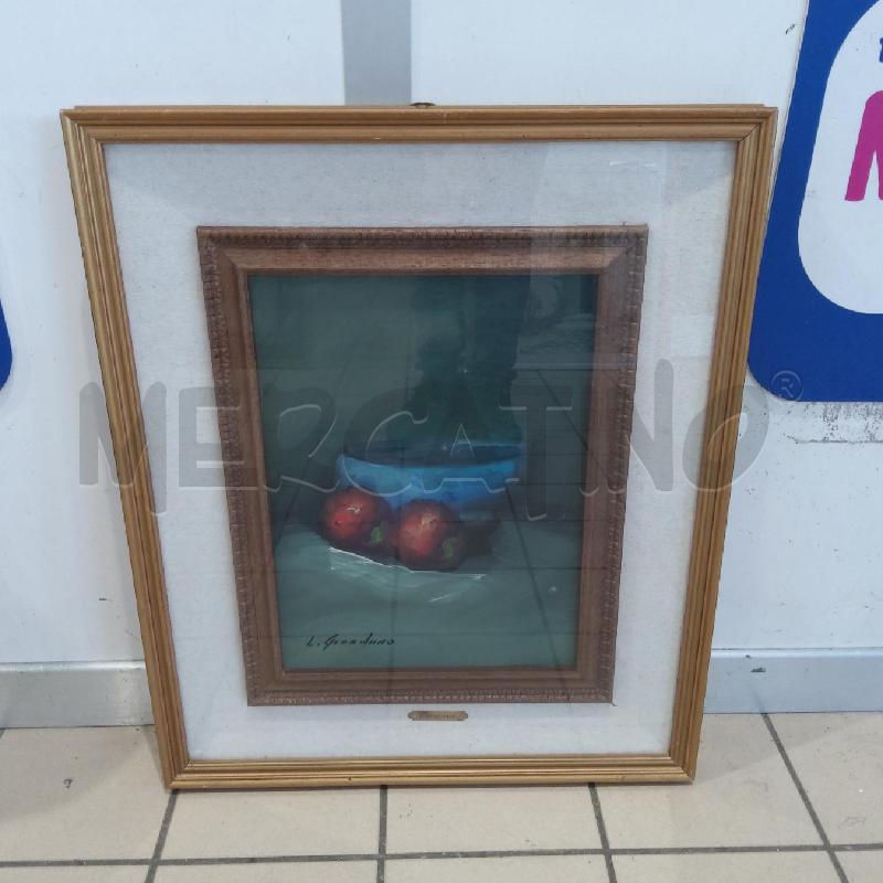 QUADRO OLIO GIORDANO NATURA MORTA | Mercatino dell'Usato San maurizio canavese 1