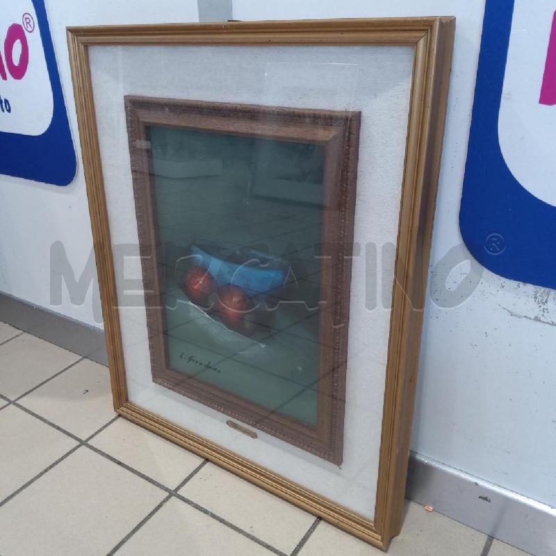 QUADRO OLIO GIORDANO NATURA MORTA | Mercatino dell'Usato San maurizio canavese 3