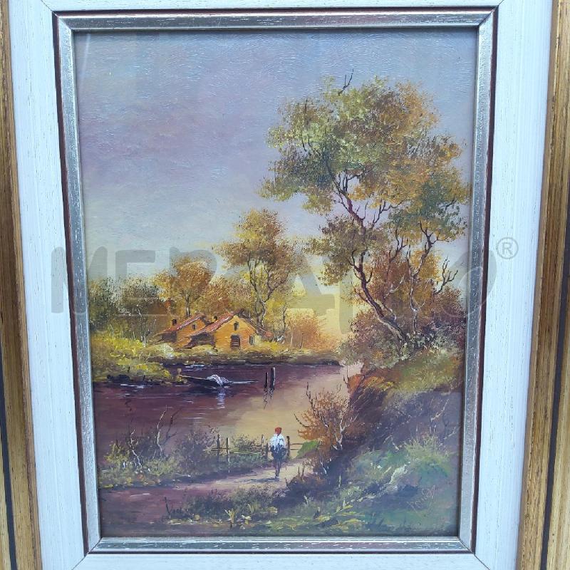 QUADRO OLIO PAESAGGIO CORN DORATA | Mercatino dell'Usato San maurizio canavese 2