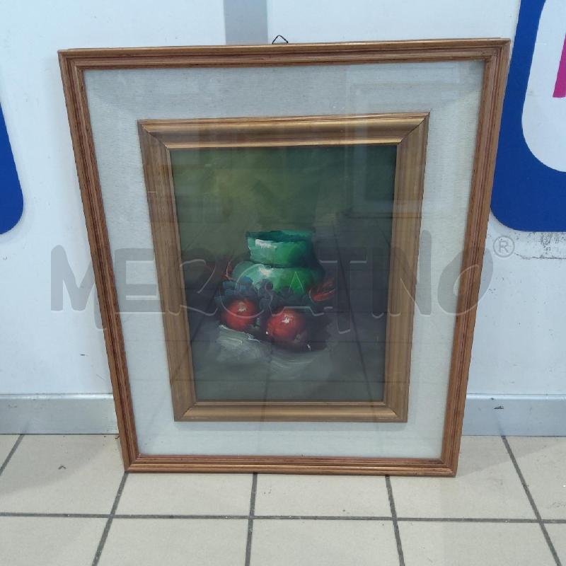 QUADRO OLIO S. ARGENTO NATURA MORTA | Mercatino dell'Usato San maurizio canavese 1