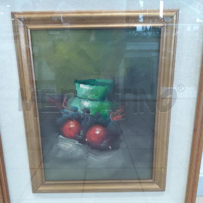 QUADRO OLIO S. ARGENTO NATURA MORTA | Mercatino dell'Usato San maurizio canavese 2