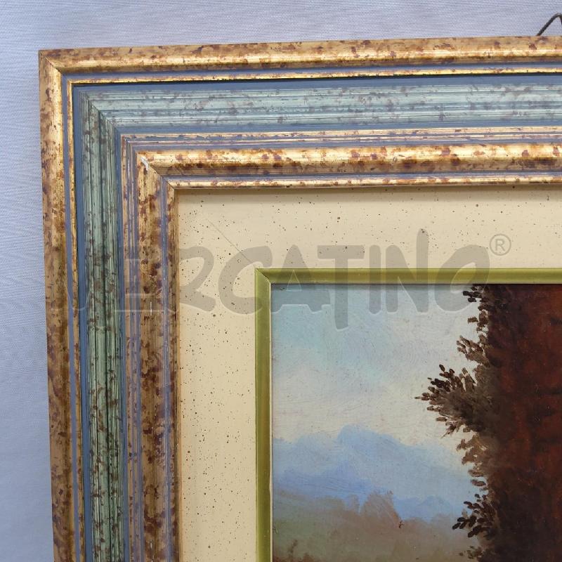 QUADRO OLIO SU TAVOLO CASOLARE CONTADINELLA | Mercatino dell'Usato San maurizio canavese 3
